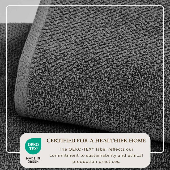 BH Collective - Wholesale Towel Set - Cotton Textured Bath Towel Set - Acacia Collection181