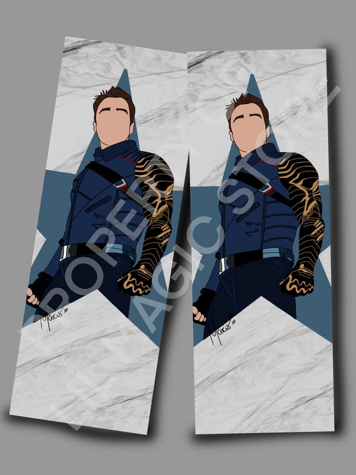 Bucky Barnes, Vinter Soldaten Bogmærke for engroshandel hos Lil Magic Store