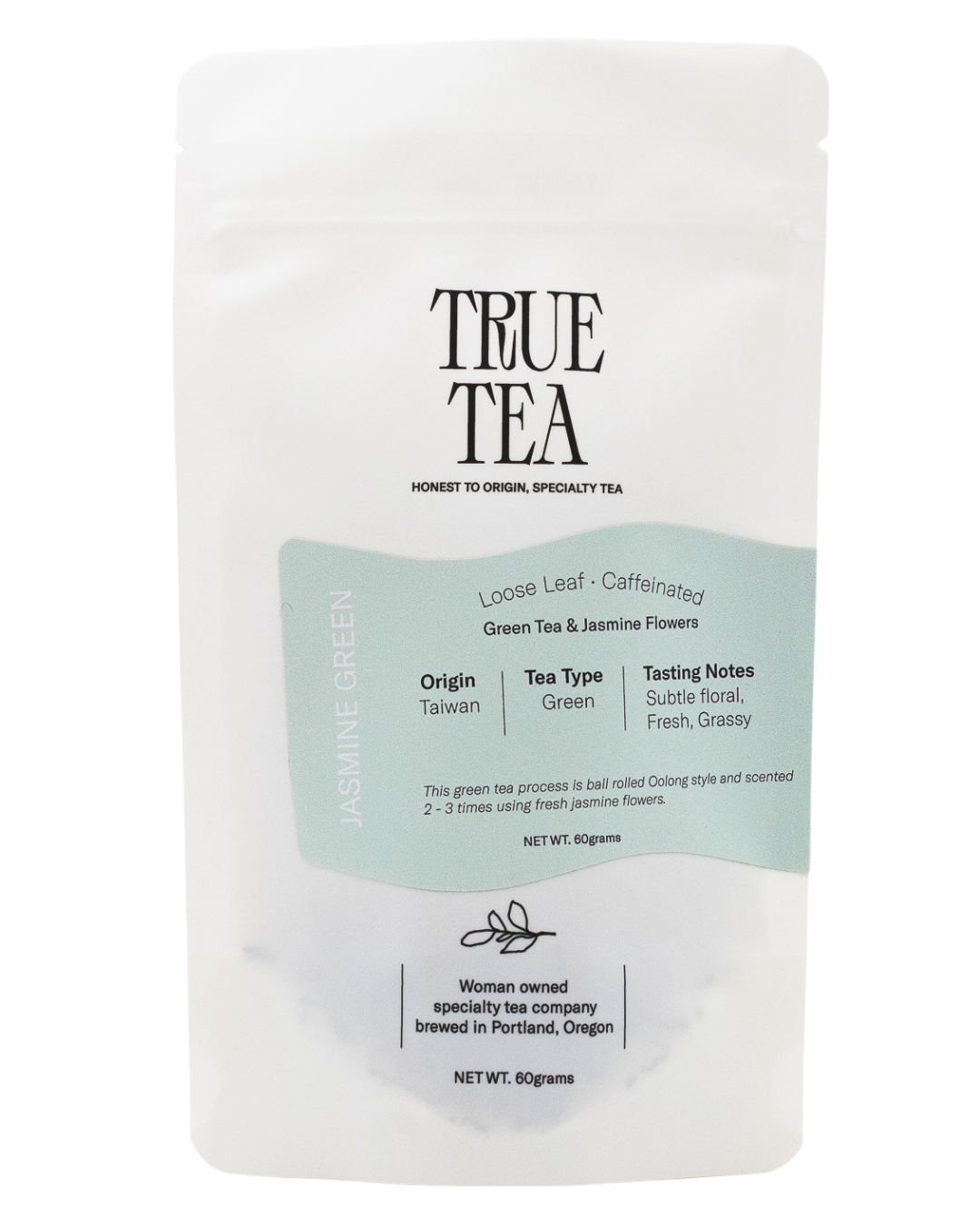 True Tea - Wholesale Loose Tea - Jasmine Green Tea1