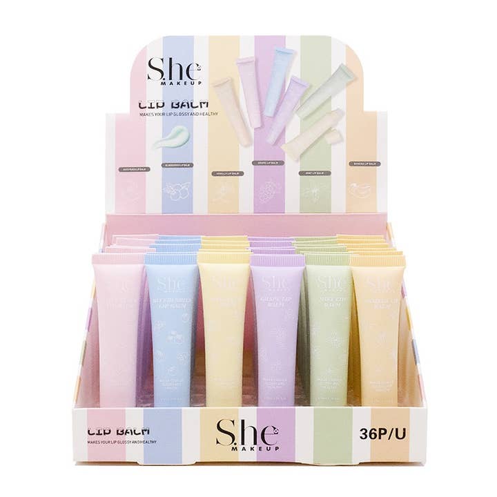 Baume à lèvres parfum fruité Makeup She LG14 - 36 pcs et autres tendances Résultats pour ingrédients cosmétiques en vente B2B. Retours gratuits et paiement à 60 jours sur Faire sur Faire.