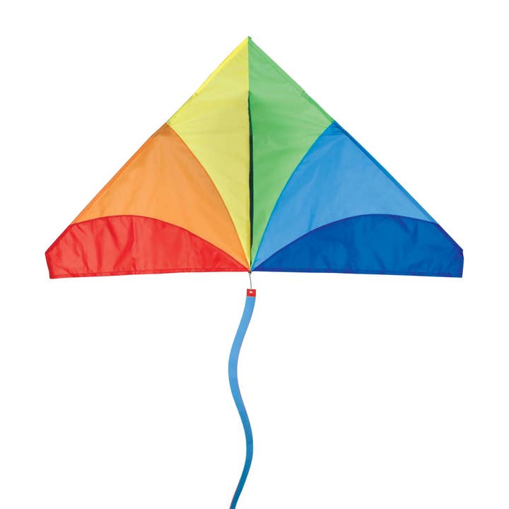 56 In. Delta - Traditional Rainbow Kite for wholesale by Premier Kites & Designs