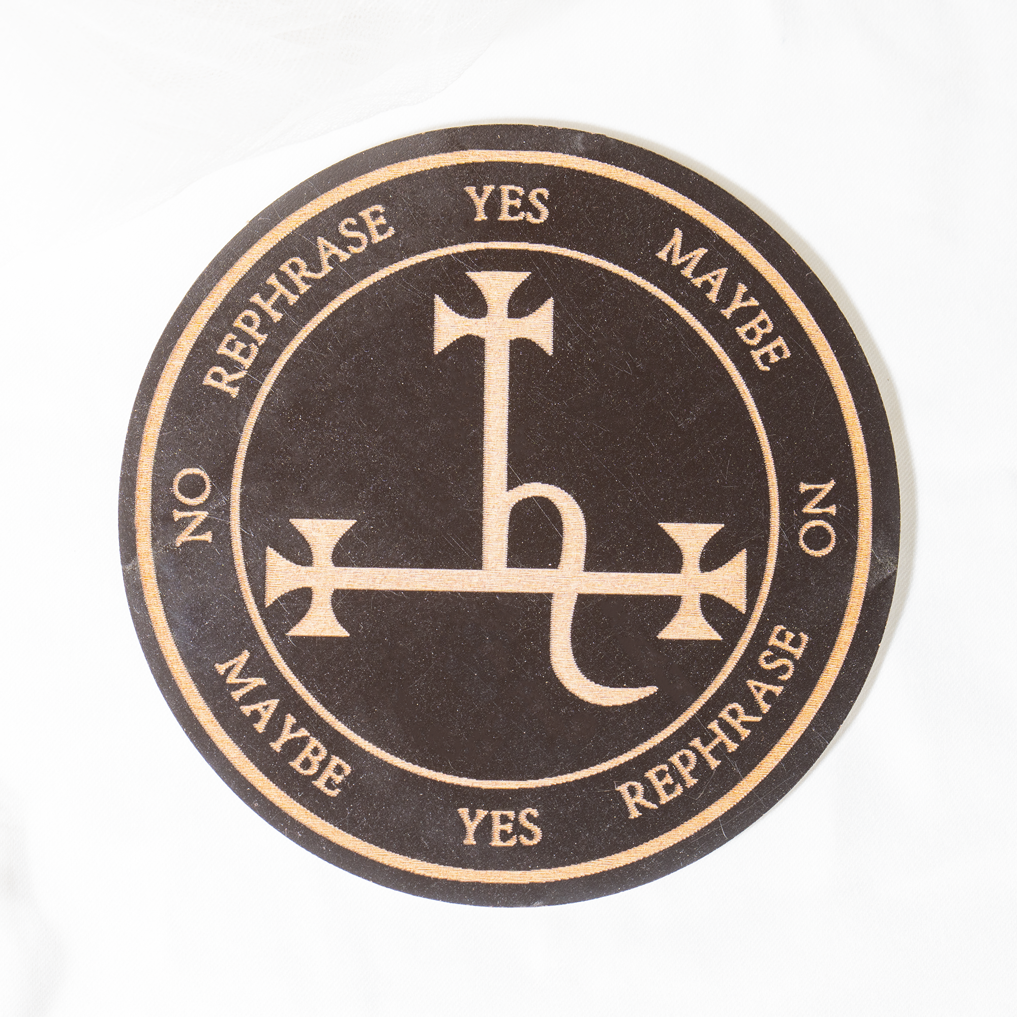 Soothing Crystals - Wholesale Meditation Supplies - 6" Lilith Sigil Altar | Pendulum Board |Feminine Sigil Board7