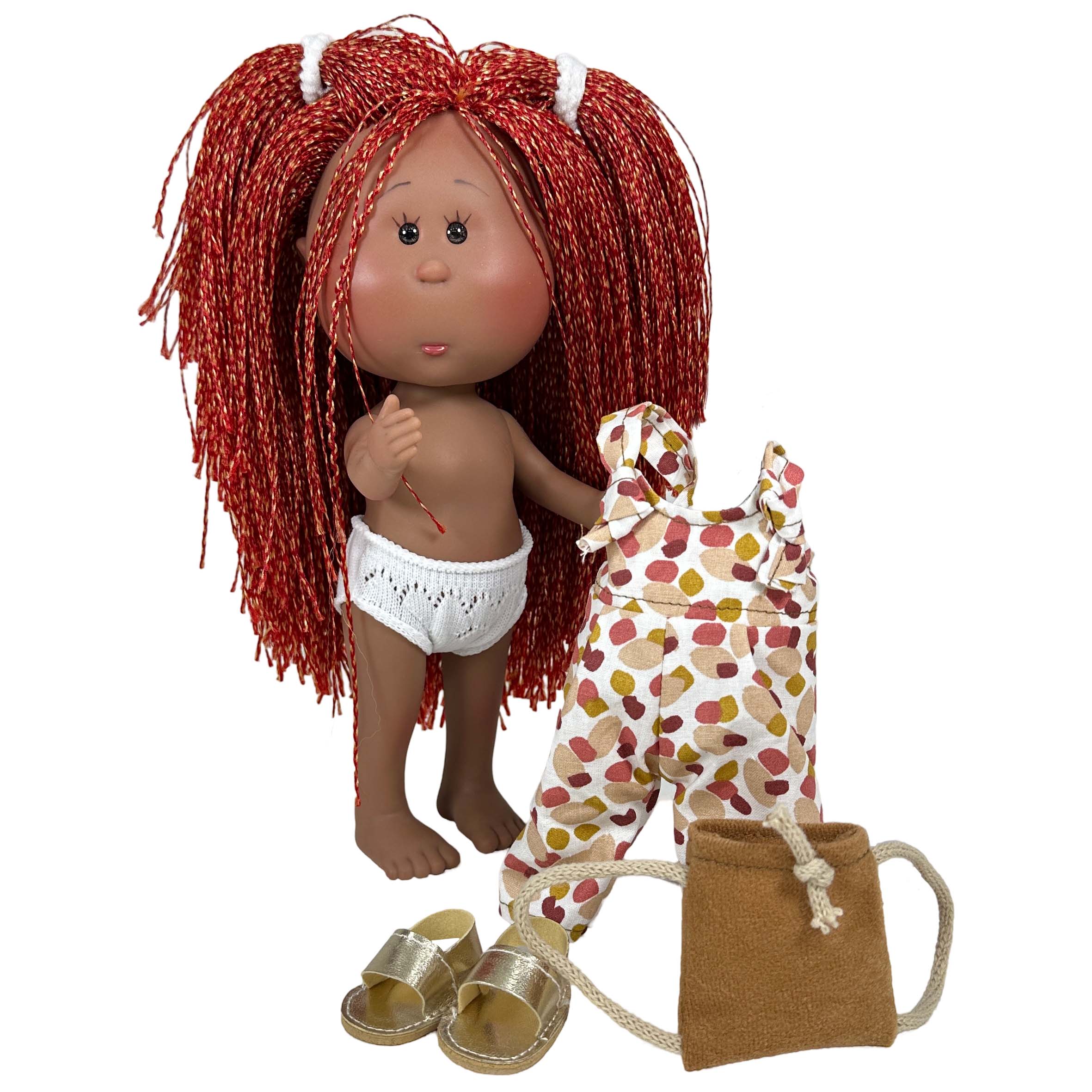 Nines Artesanals d'Onil Dolls - Wholesale Doll - Kids - LITTLE MIA ORANGE SPRING DOLL7