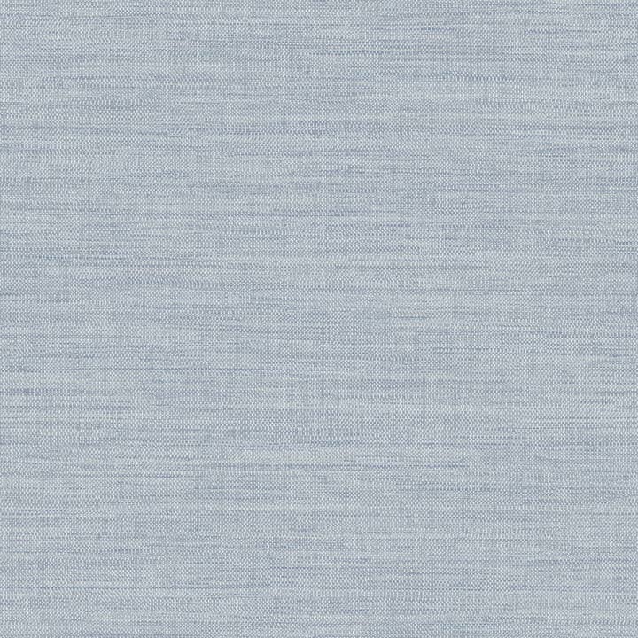 Horizontal Faux Grasscloth Blue P&S Wallpaper, 28 sq. ft. for wholesale by Tempaper & Co ®