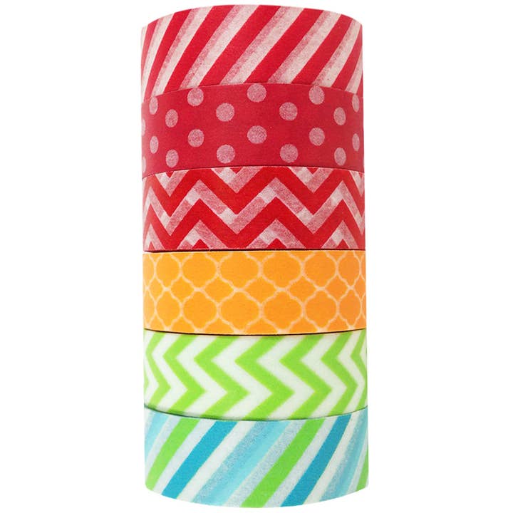 Wrapables.com - Wholesale Washi Tape - Wrapables Japanese Washi Masking Tape Collection, Set of 642