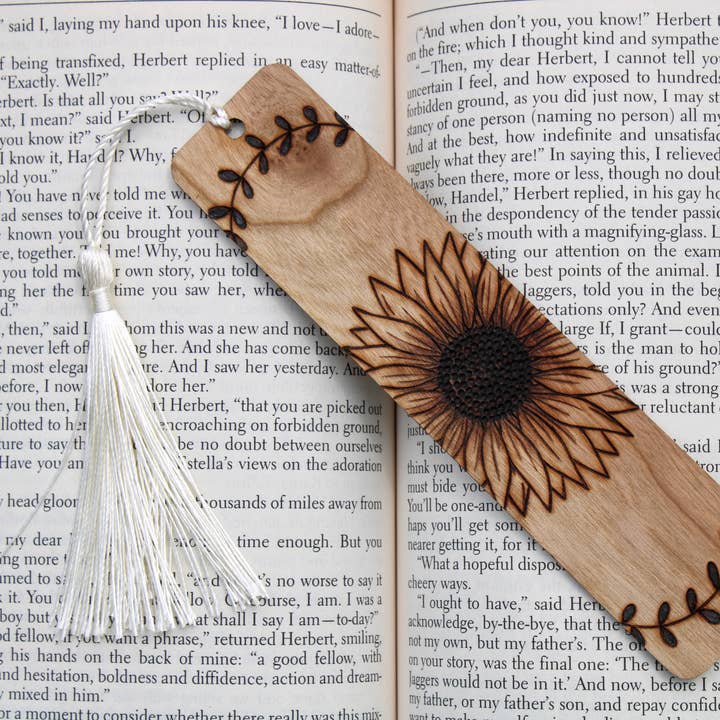 Sunflower Bookmark for wholesale by Northern Dreams Design