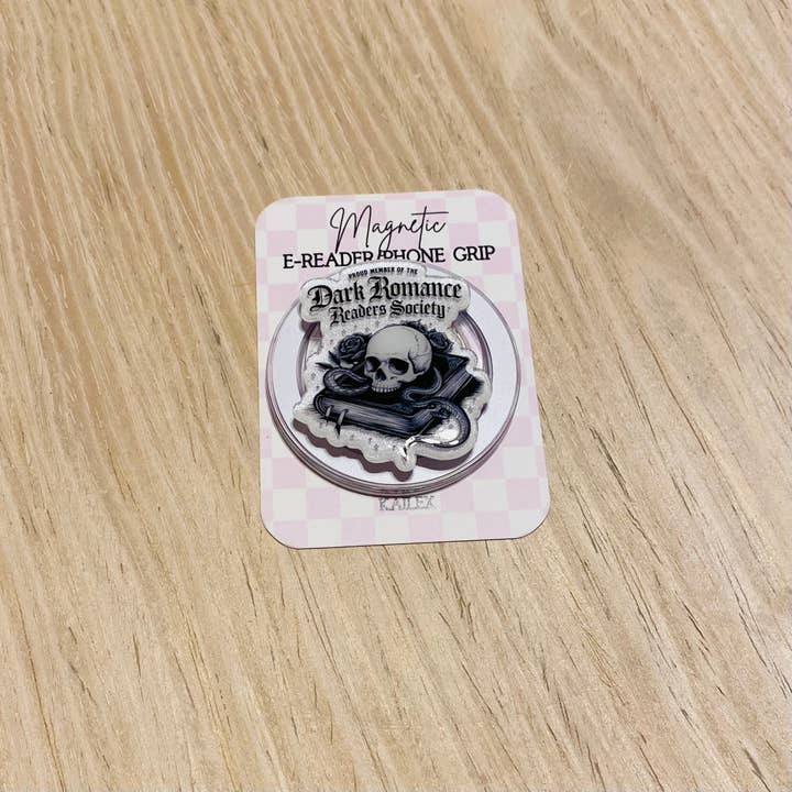 Proud Member of the Dark Romance Readers Society Magnetic Grip for wholesale by Kailex Boutique Wholesale