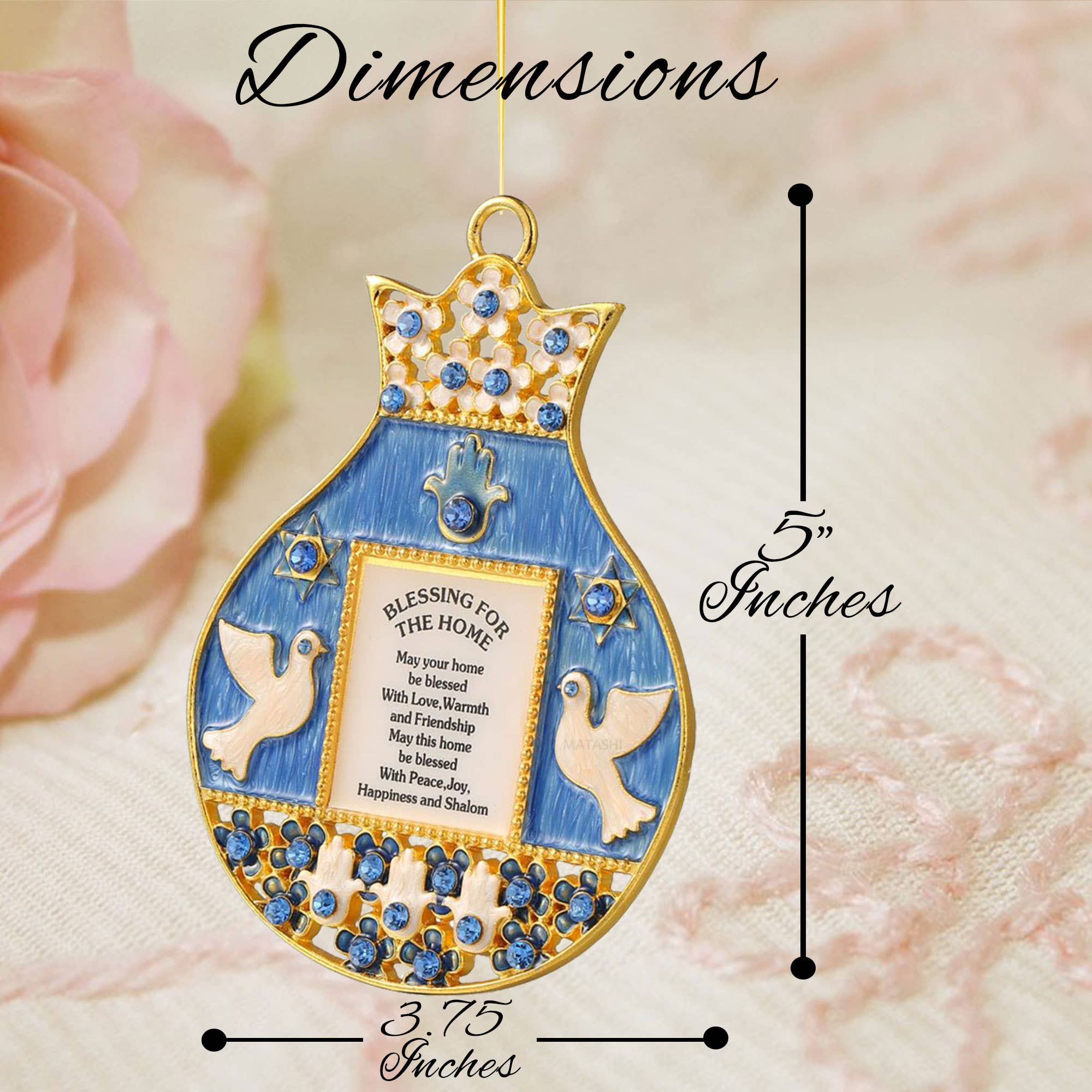 Matashi - Vendita all'ingrosso Decorazione - Ornamento da appendere a forma di melograno Matashi2