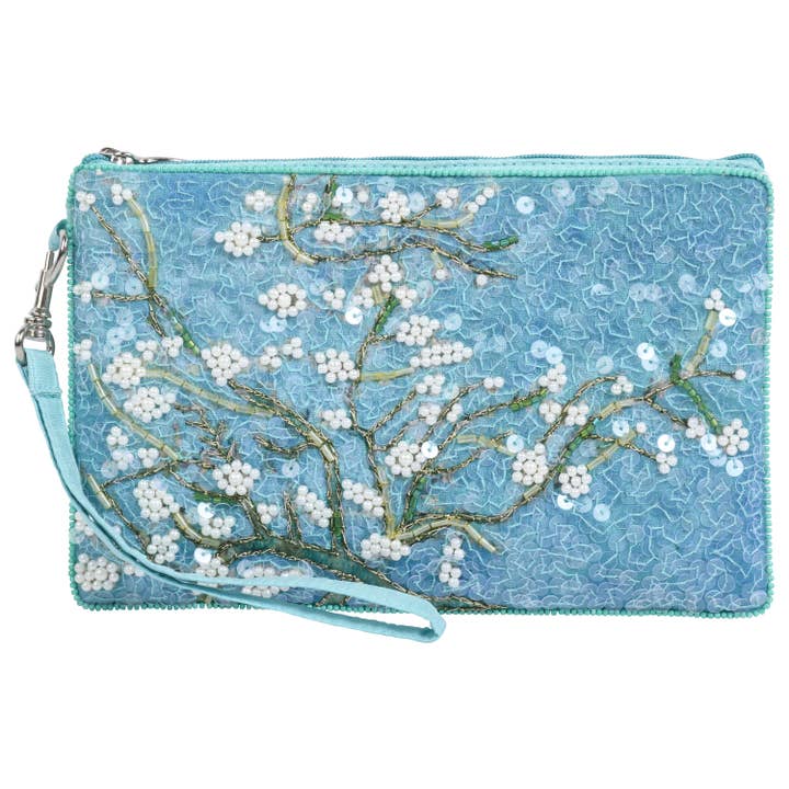 Bamboo Trading Company - Wholesale Crossbody Bag - Women's - Mingle Bag Van Gogh Almond Blossoms