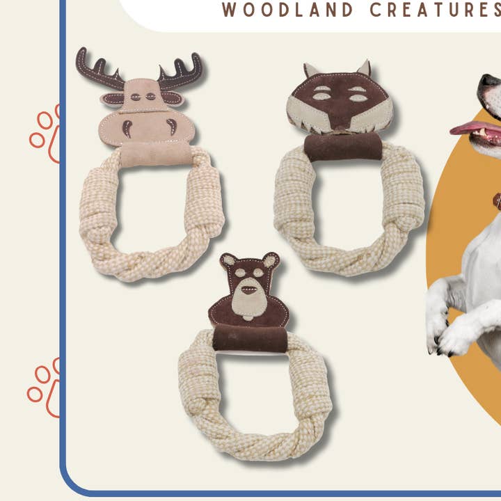 All Natural, Triple Stitched Pet Tug Toy. Durable, pet-safe for wholesale by Advance Pet Products