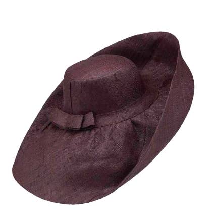 Women's Handwoven Natural Raffia Straw Hat ES3230 for wholesale by Be You Fashion