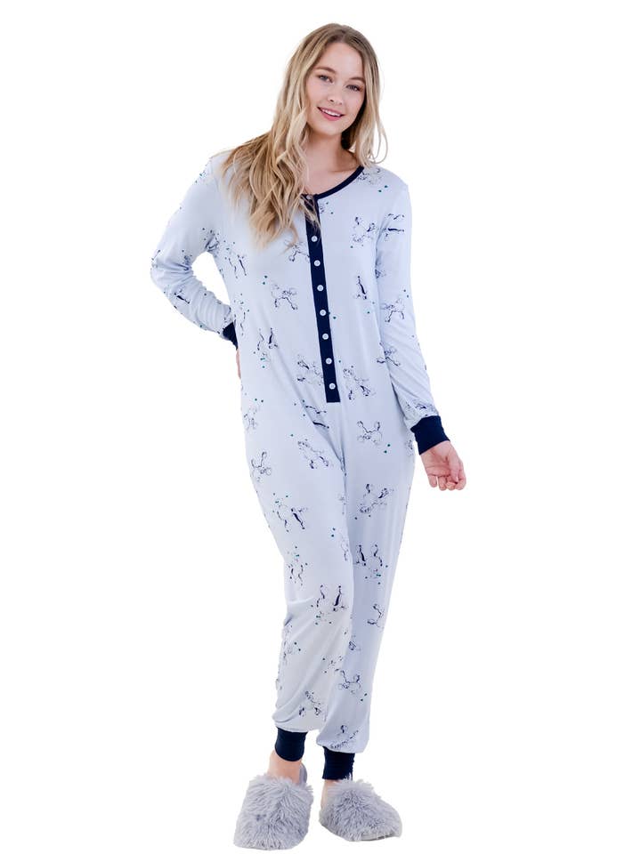 Macacão Poodle Play por atacado de Open Palettes Apparel