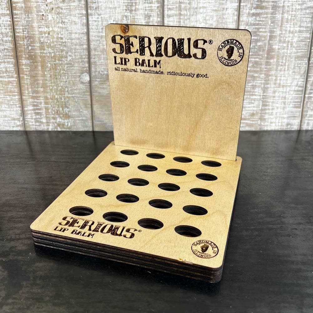 Serious Lip Balm - Wholesale Lip Balm Set - Natural Lip Balm Display Package - Perfect for Counter Space1