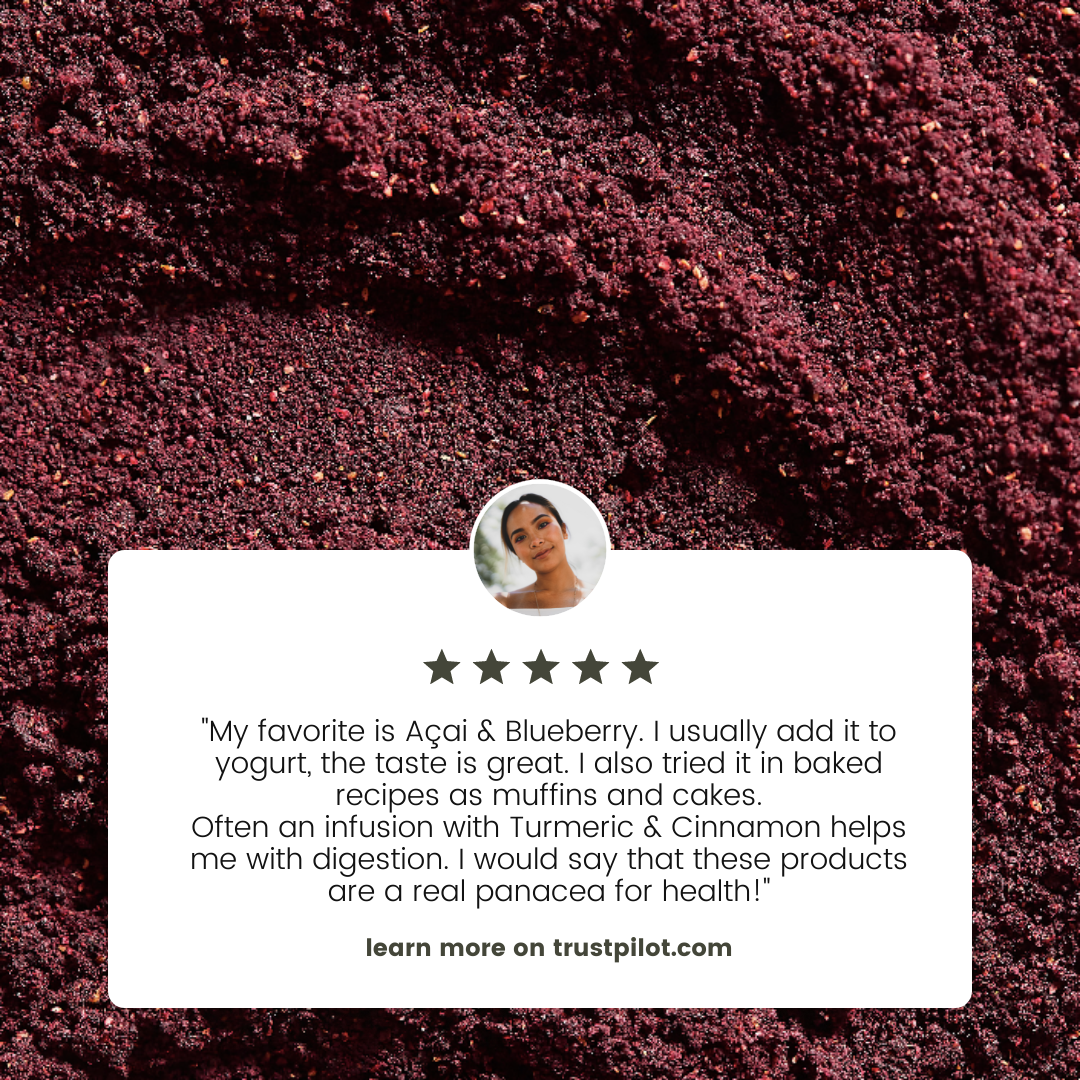 EVAH Foods - Wholesale Protein/Superfood Powder - ESSENTIAL | Açai & blueberry | Skin glowing4