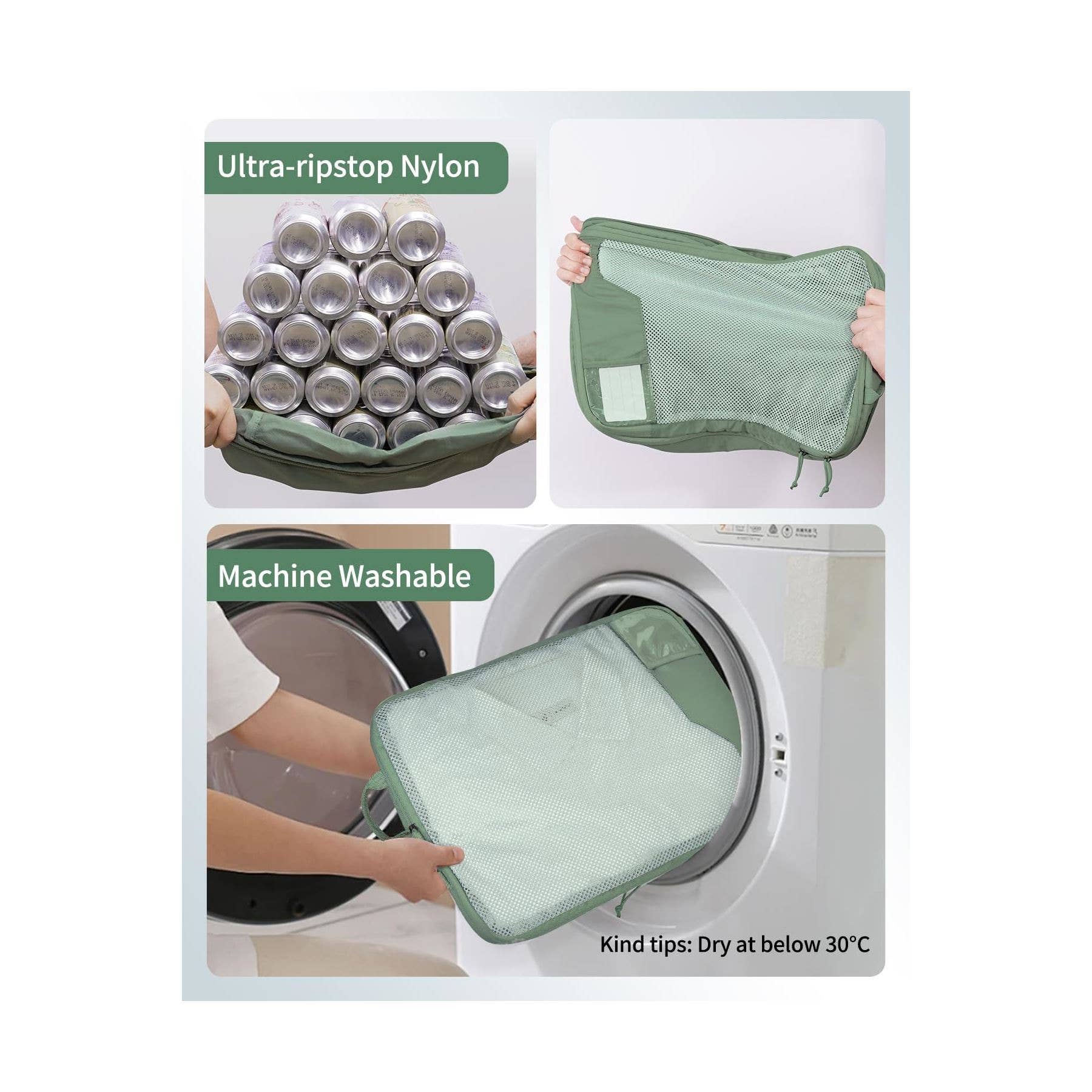 NARWEY INC - Wholesale Packing Cube - 4pcs Compression Packing Cubes, Suitcases Organiser Bag12