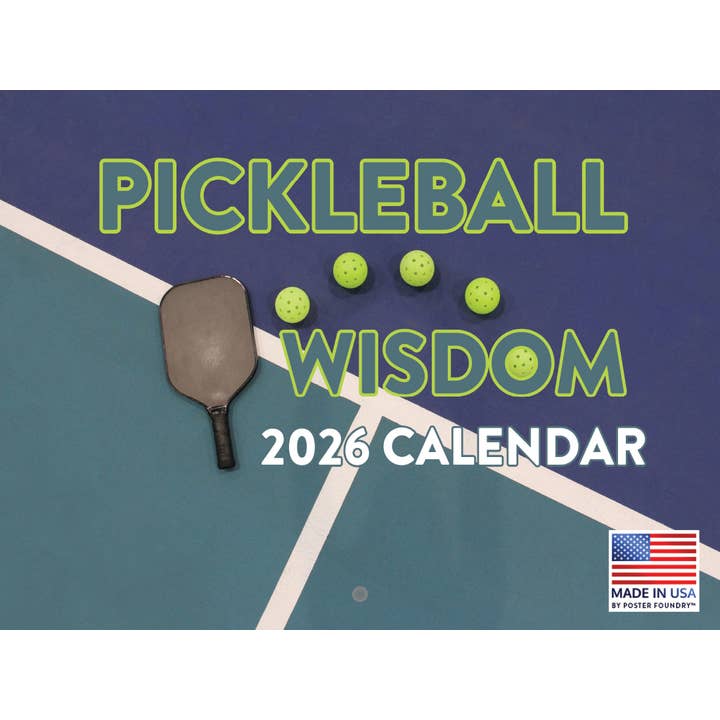The Love Of Pickleball Calendar 2026 Pickleball Monthly Wall for wholesale by 2026 Calendars