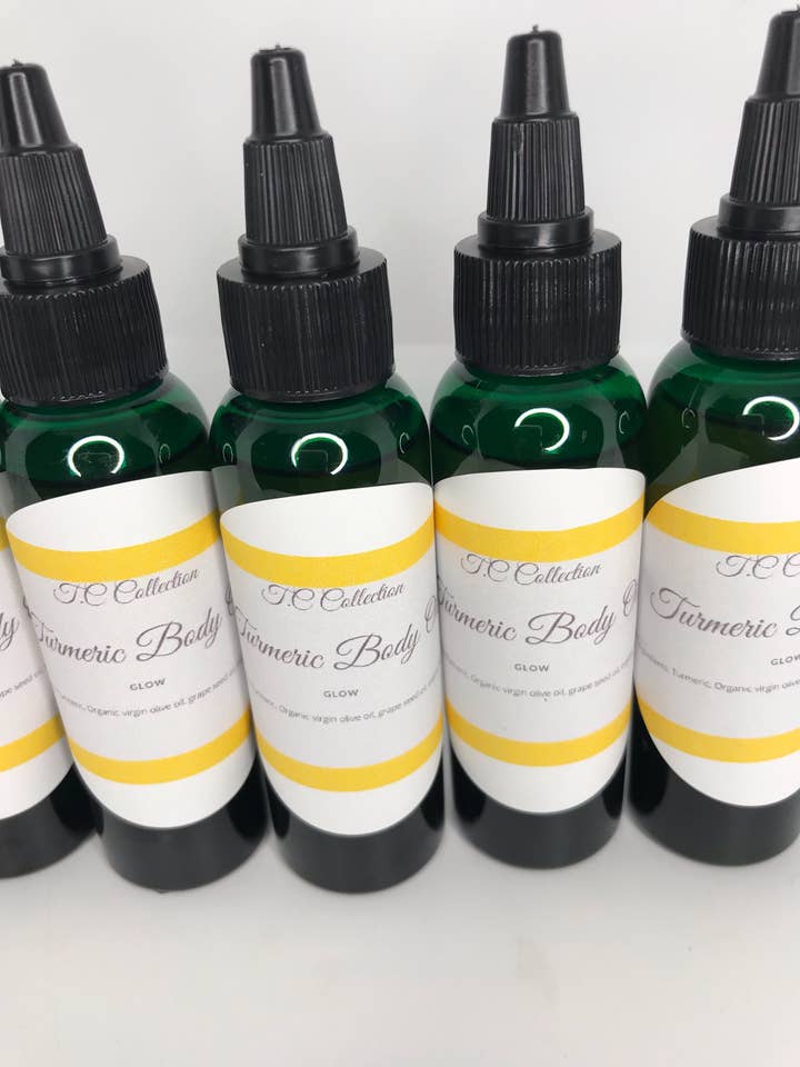 Gurkemeje kropsolie for engroshandel hos T.C Natural Collection