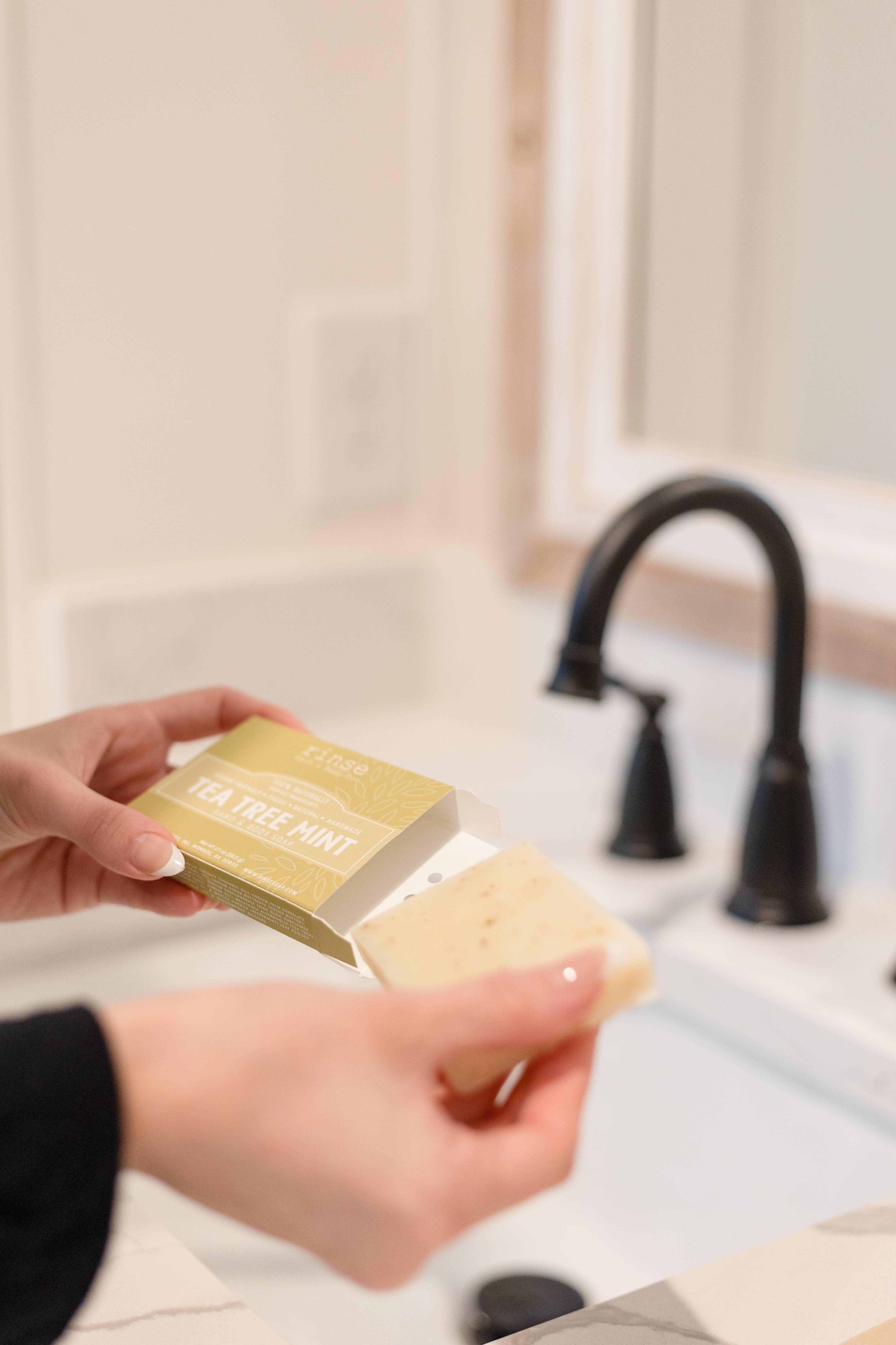 Rinse Bath Body Inc - Wholesale Bar Soap - Mini Soap - Tea Tree Mint | Natural Bar Soap2