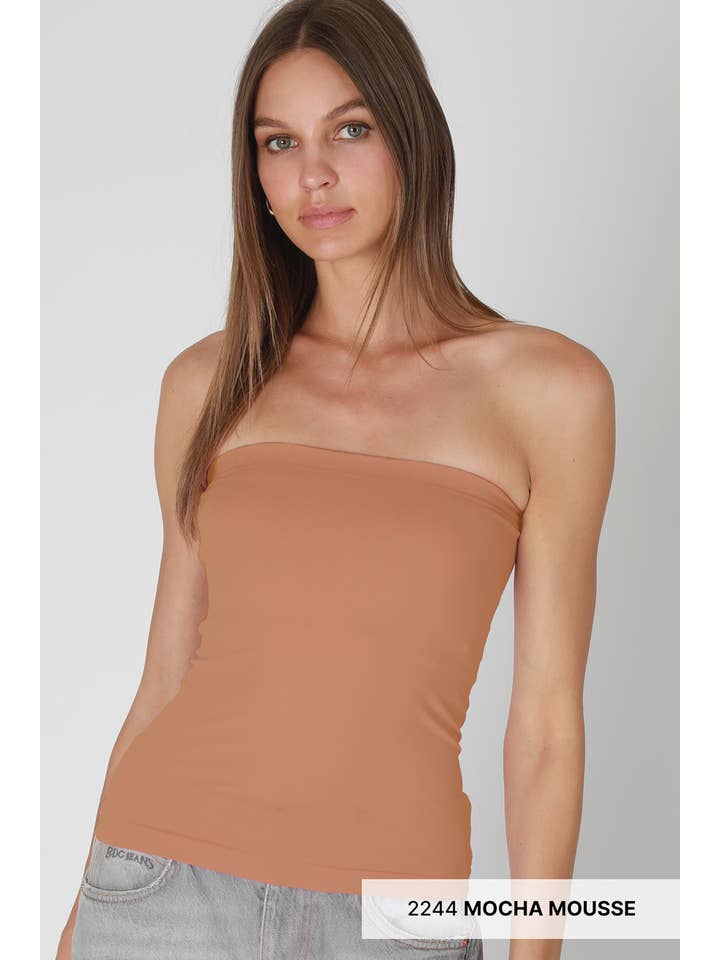 NIKIBIKI - Vendita all'ingrosso Bralette - Donna - NS8418 - Top a Tubo a Due Strati9