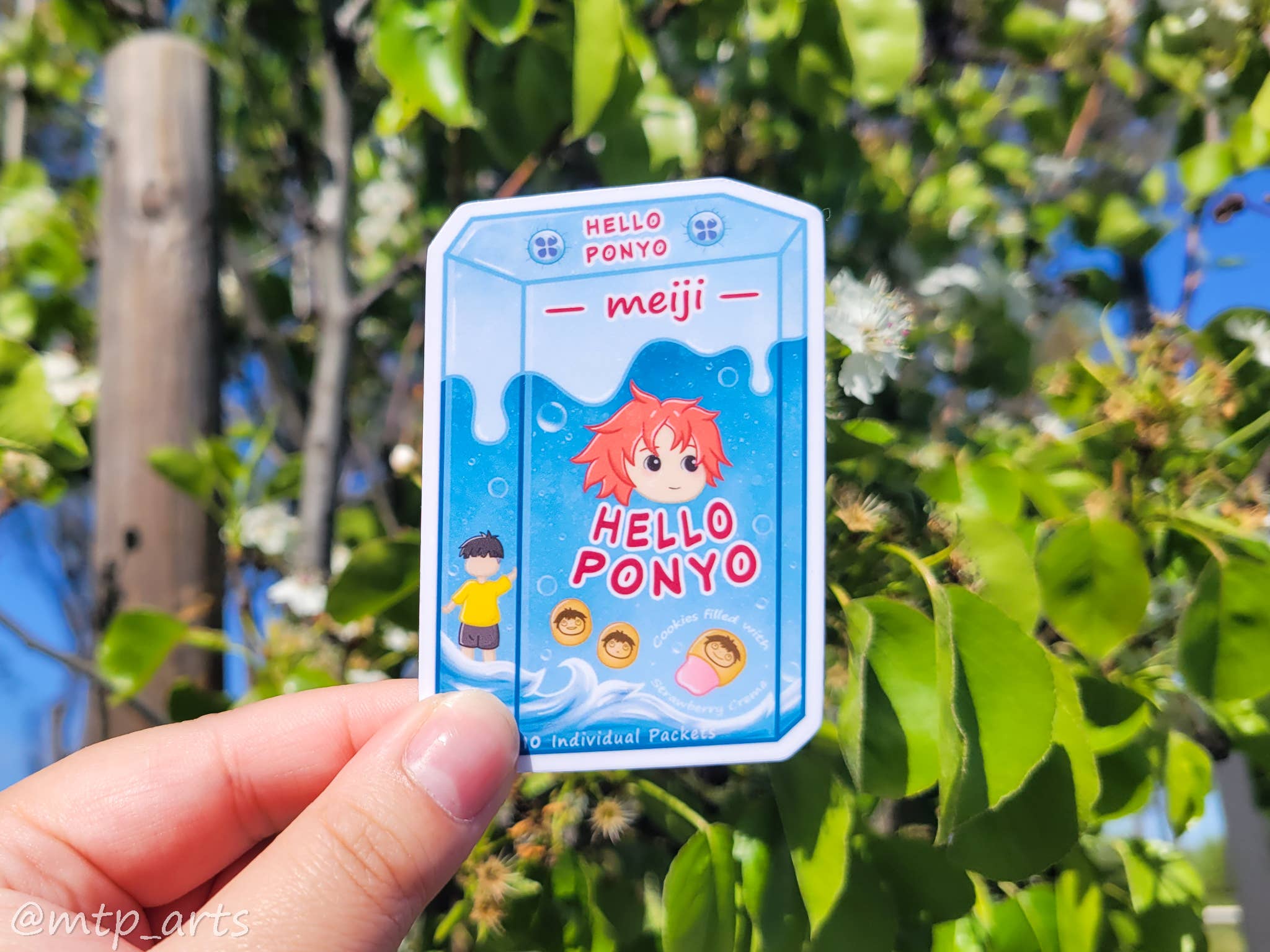 mtp_arts - Wholesale Sticker - Hello Ponyo Sticker0