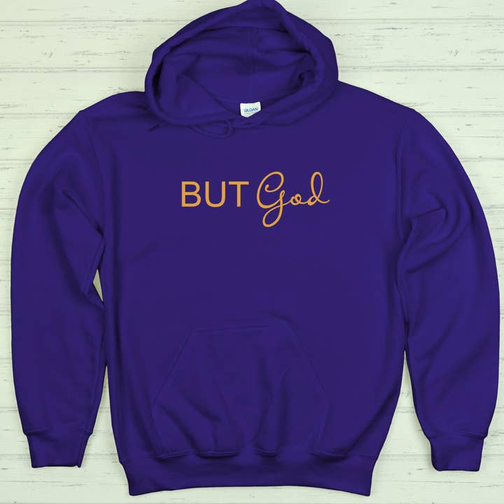 Love Ann Joy Apparel, LLC - Wholesale Hoodie - Women's - But God Hooded Christian Sweatshirt1