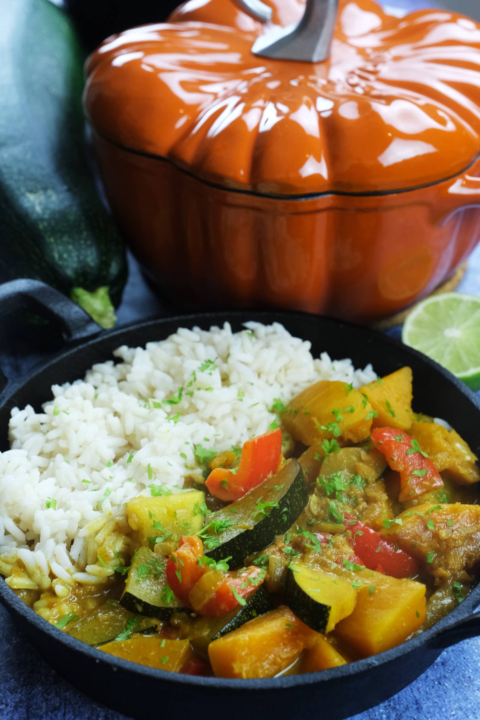 Crucible Cookware – Conjunto de frigideiras e panelas por atacado – Panela de Abóbora em Ferro Fundido Esmaltado, Caçarola, Cocotte, Laranja10