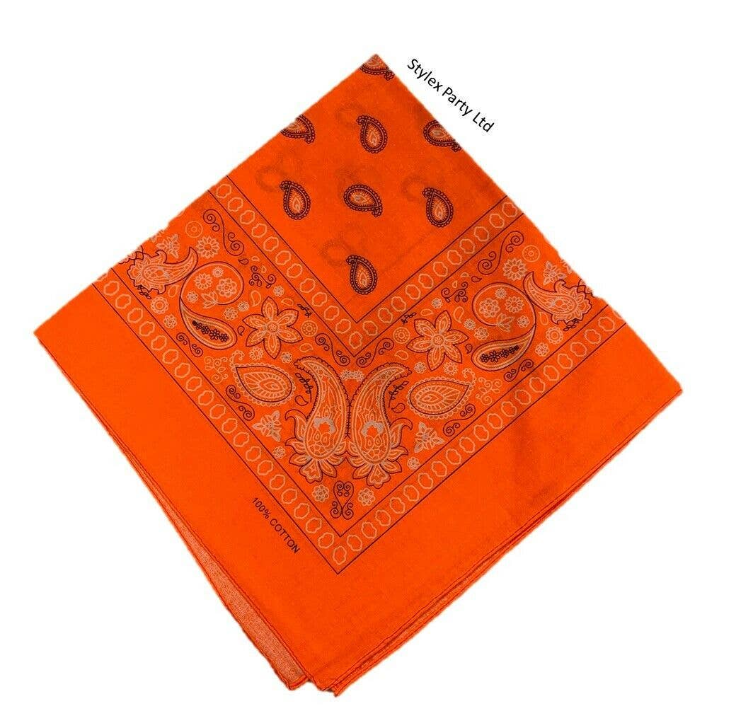 Stylex Party - Vente Bandana – femme - Écharpes Bandana Funky Design Paisley Headband11