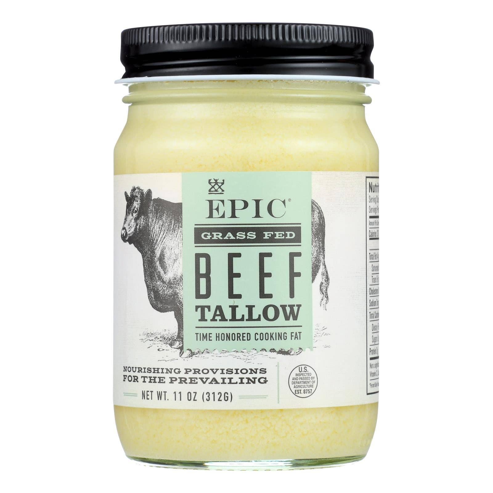 Ware Spark - Wholesale Cooking Oil - Epic - Oil Beef Tallow - Case Of 6 - 11 Oz0