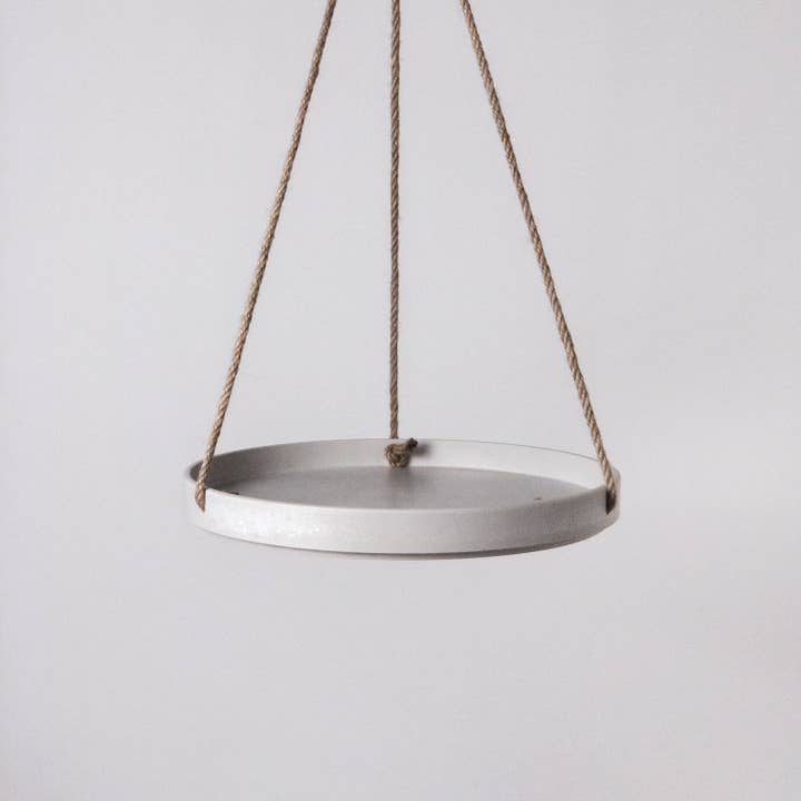 Kanso Designs - Wholesale Hanging Planter - 10" Signature Stone Hanging Tray