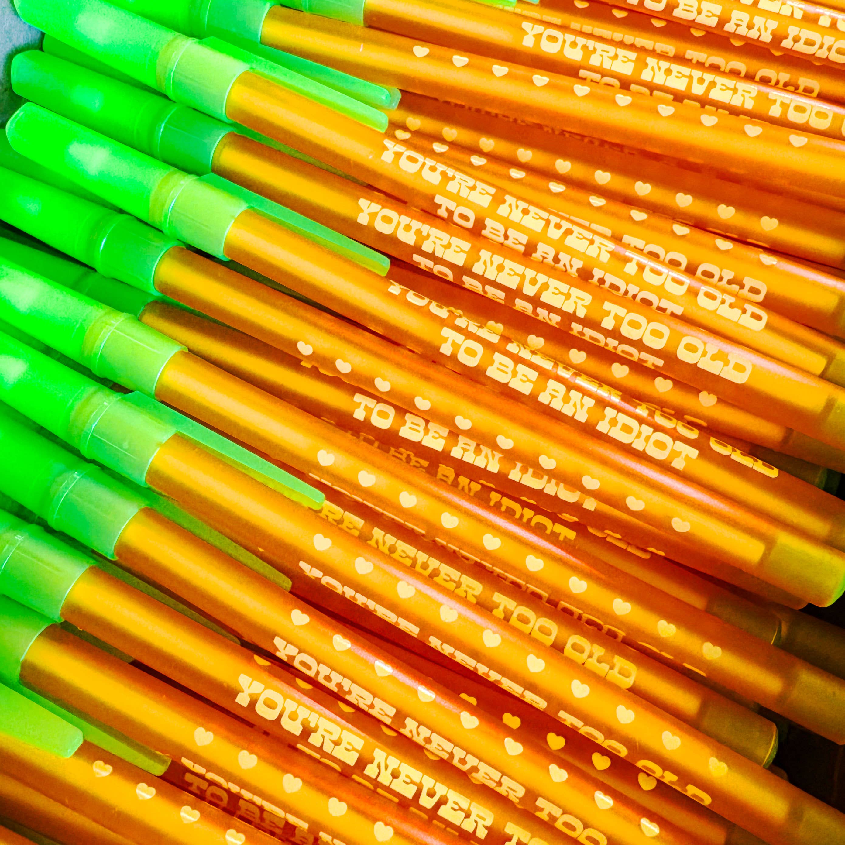 Krystan Saint Cat - Wholesale Pen - You're Never Too Old To Be An Idiot Ballpoint Pen2