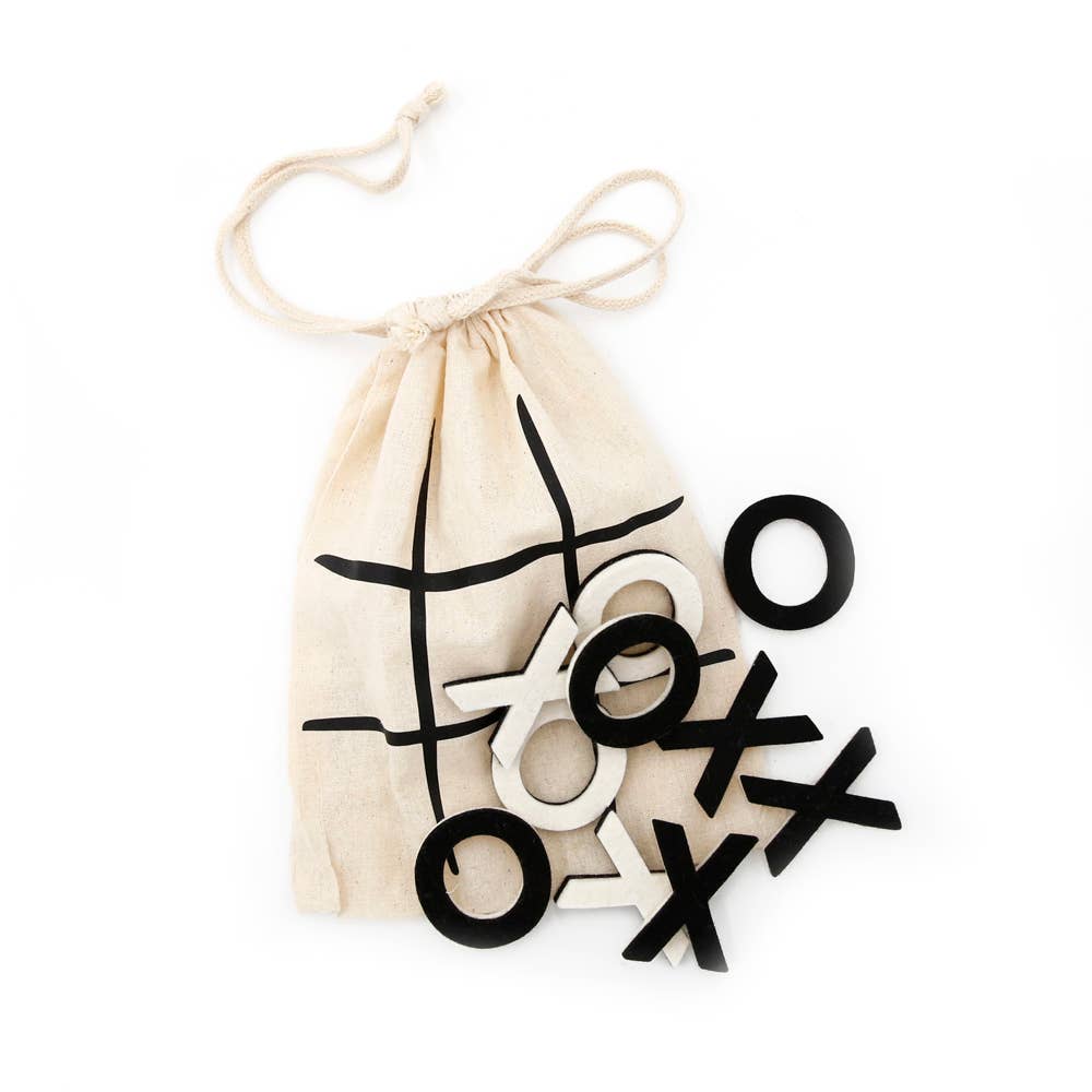 The Felt Pod - Wholesale Board Game - Wool Felt Tic Tac Toe XO Game1