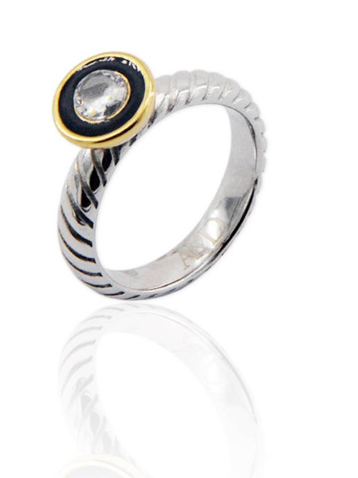 Mighty Ring - Sort for engroshandel hos AMD COLLECTIVE