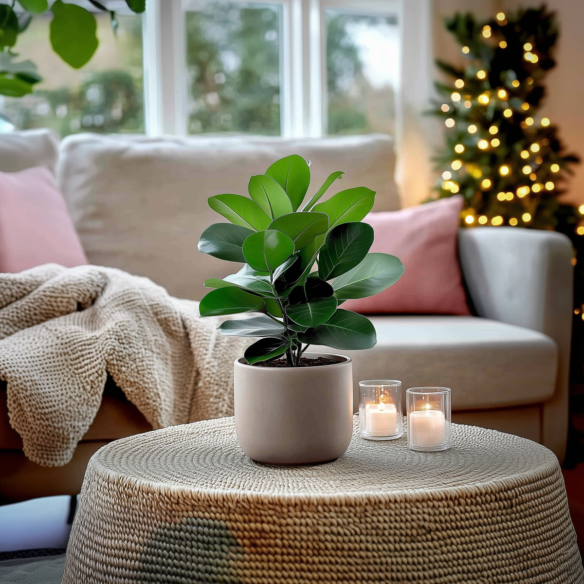 Oasis of Life - Wholesale Live plant - Clusia Balsam Apple – Clusia rosea 'Princess' – Height 50–60cm – Ø17cm – Air-purifying houseplant with large glossy leaves – Tropical green plant for living room & office8