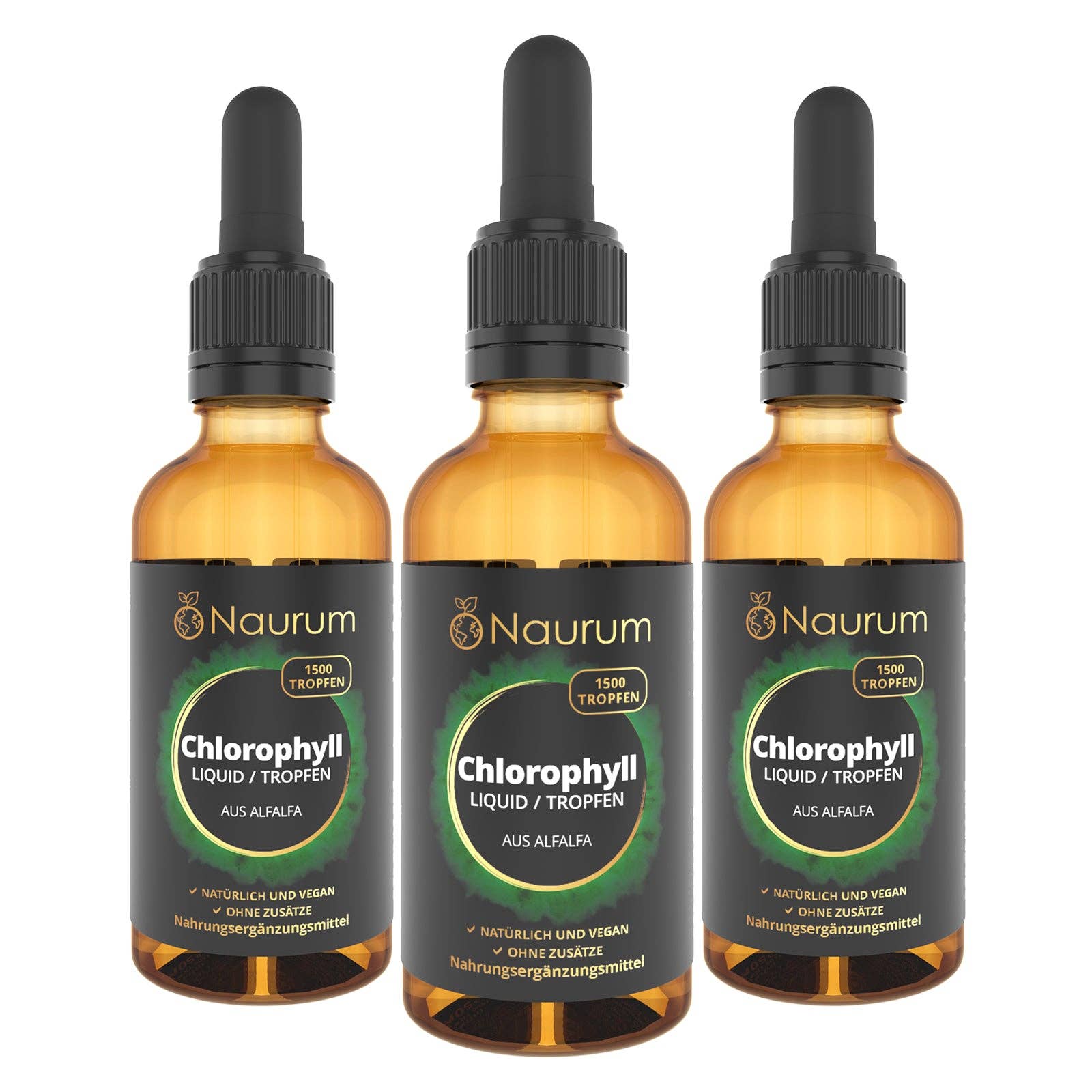 Naurum - Wholesale Voedingssupplement/vitamine - Chlorofyl Vloeibare Druppels - Natuurlijk vloeibaar chlorofyl uit luzerne6