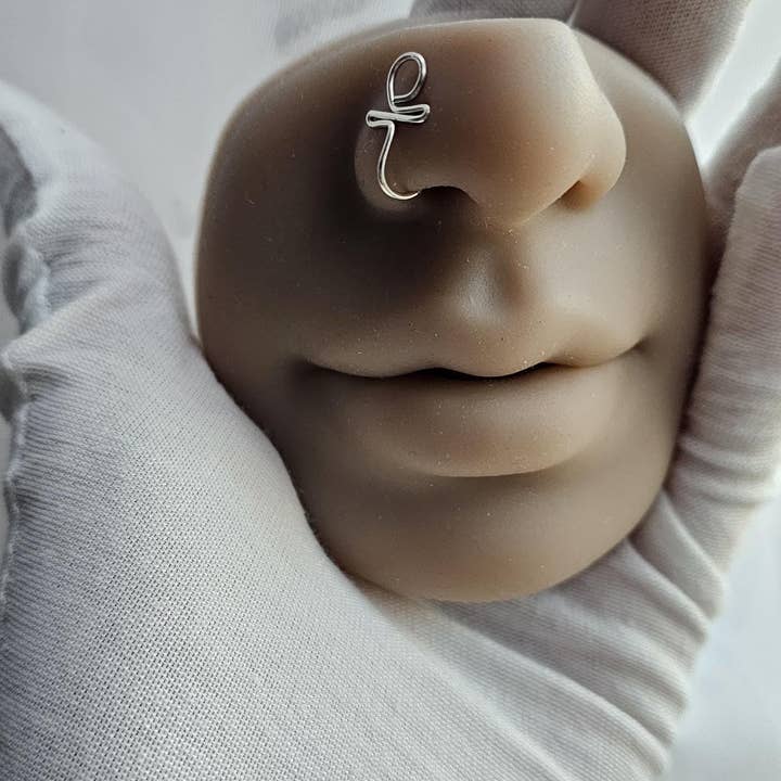 Bead It Wear It Love It LLC - Wholesale Nose Ring - Handmade Ankh Style Nose Cuff, No Piercing Nose Rings4