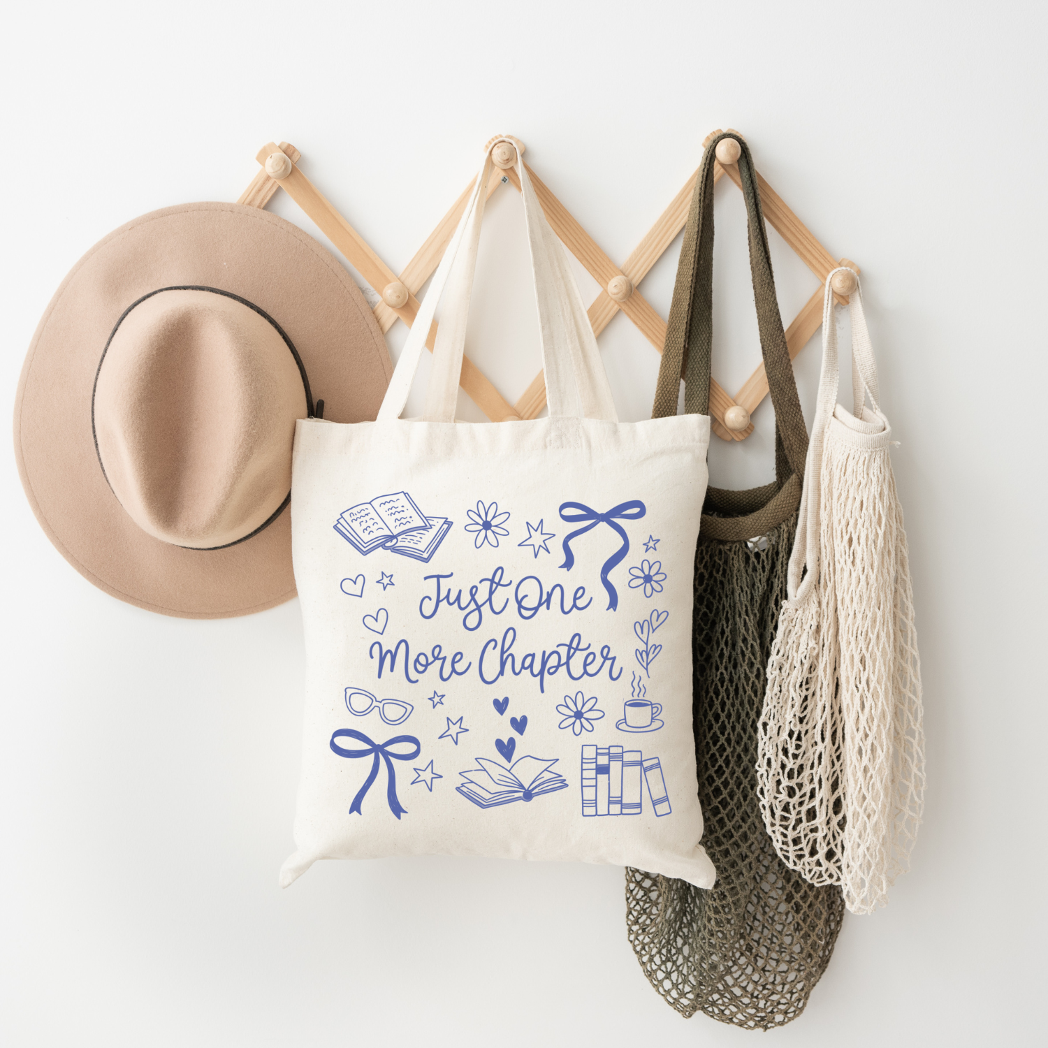 The Gift Genie LLC – wholesale Tote bag – Women's – Just One More Chapter - Tote Bag0