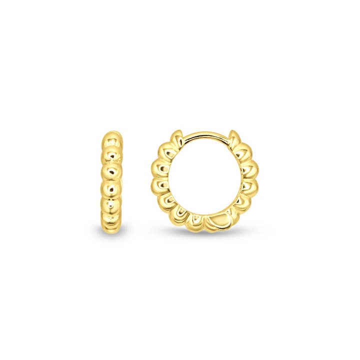 Beaded Hoops for wholesale by Chloe + Lois