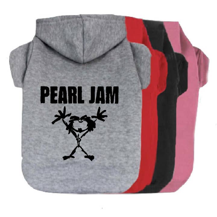 Pearl Jam Dog Hoodie for wholesale by The Honest Dog Company