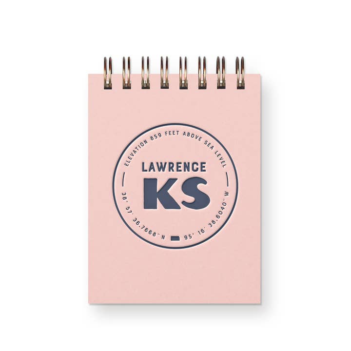 Ruff House Print Shop - Wholesale Notebook - Custom City Geotag Mini Jotter Notebook