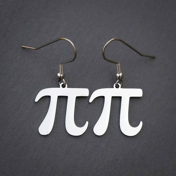 Pi Earrings for wholesale by Boutique Academia