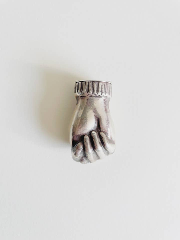 Solid Sterling Figa Match Holder for wholesale by virga