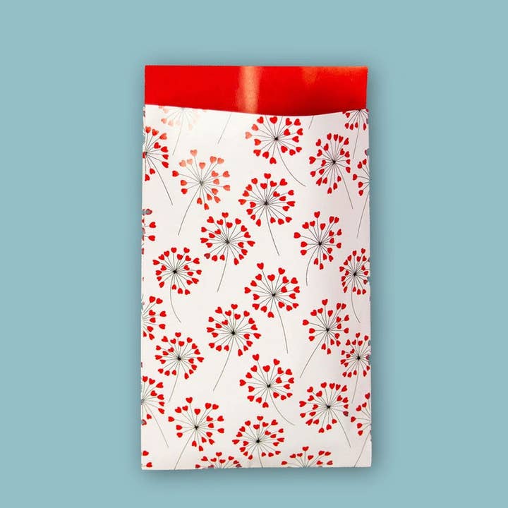 Sacchetto regalo Hearts per la vendita all'ingrosso da parte di kadopapier.net