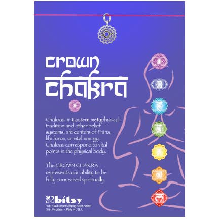 Corona del 7º Chakra, plateada para venta al por mayor de Benjamin International