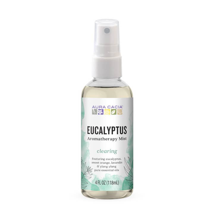 Eucalyptus Aromatherapy Mist With Essential Oils 4 Fl Oz for wholesale by Aura Cacia