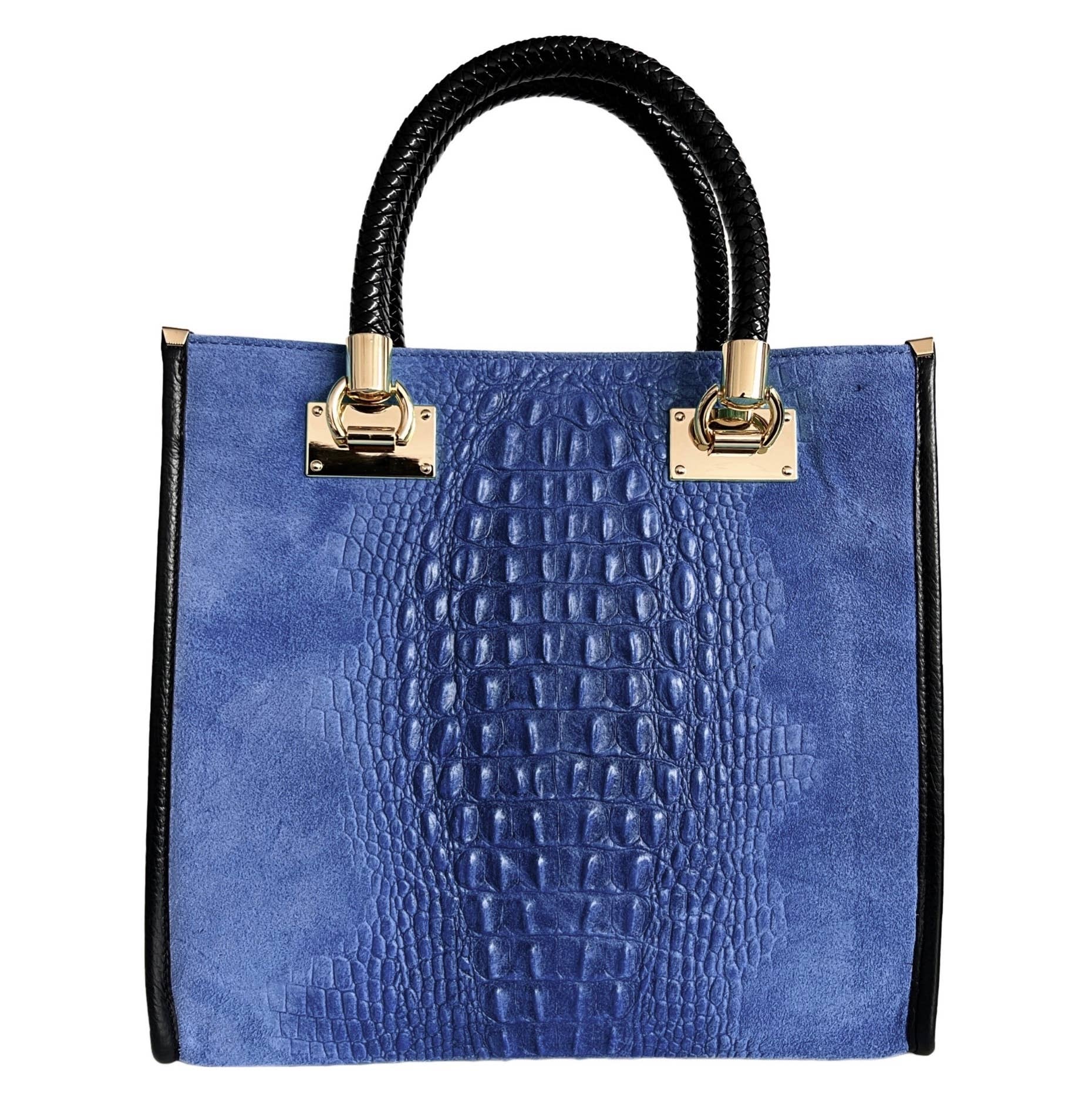 MODARNO - Wholesale Shoulder Bag - Women's - Modarno Women's shoulder bag - coconut print suede leather h3