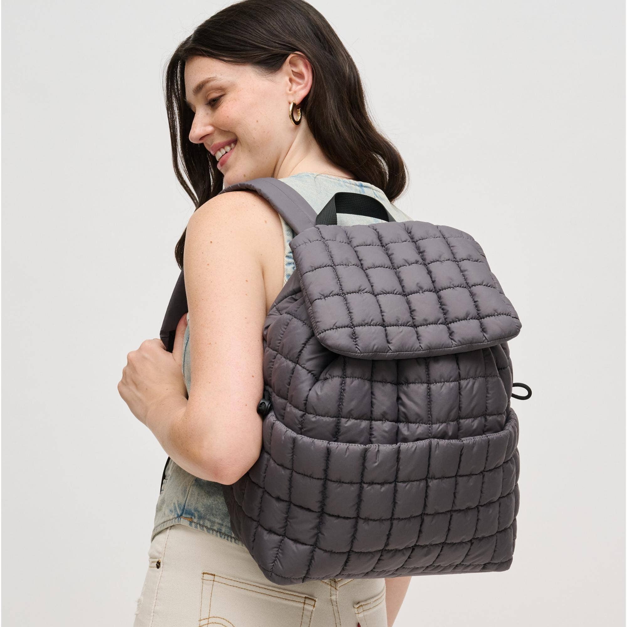 Urban Expressions - Wholesale Backpack - Women's - Alex Quilted Puffer Backpack8