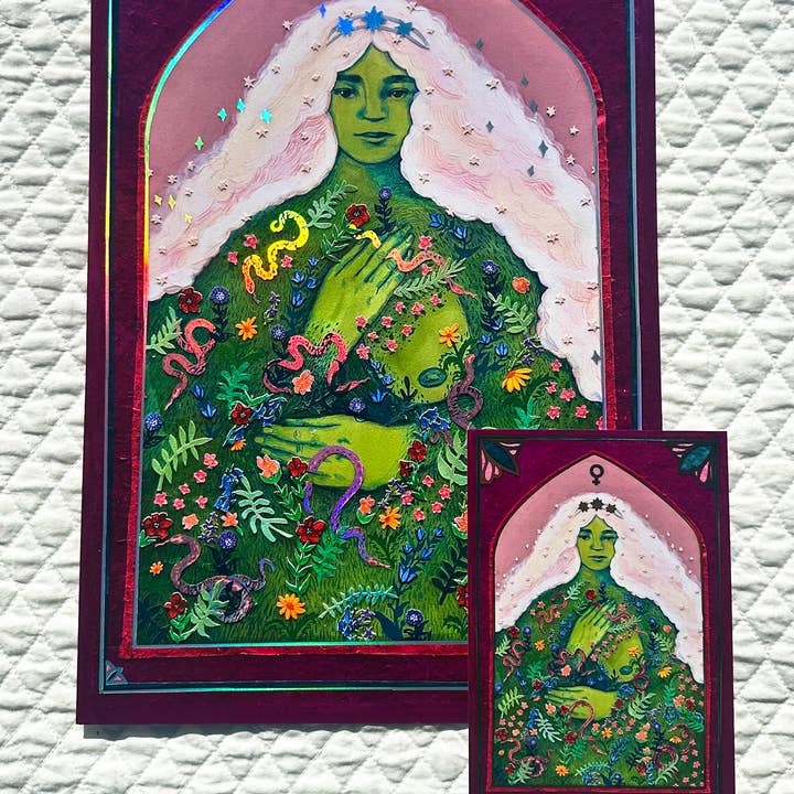 Impression en feuille : L'Impératrice pour la vente par Guided Hand Studio