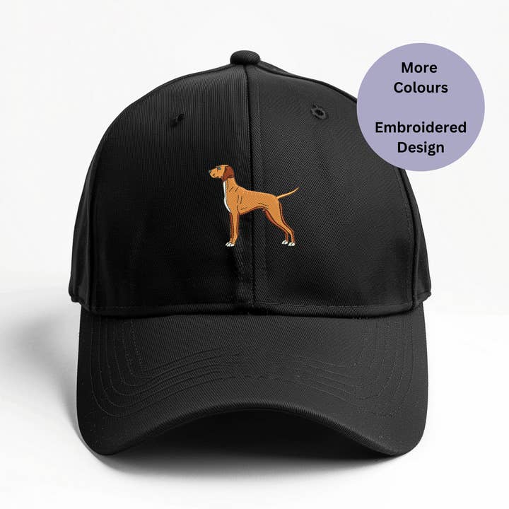 Vizsla Dog embroidered baseball cap - Unisex for wholesale by Thread and Needles Co