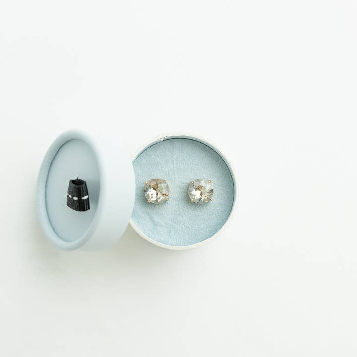 Violet & Brooks - Wholesale Stud/Post Earrings - Crystal Powder Boxed Earring17