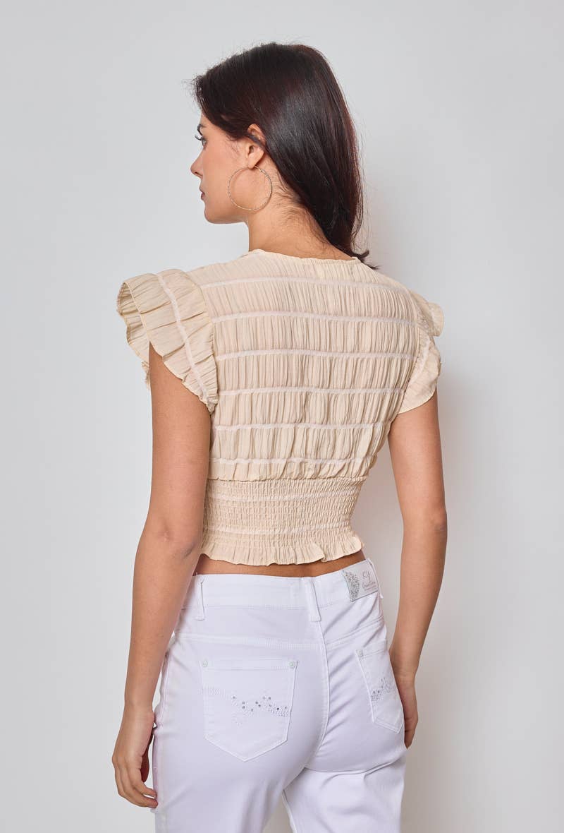 KY CREATION PARIS - Wholesale Blouse - Women's - Flared sleeve top18